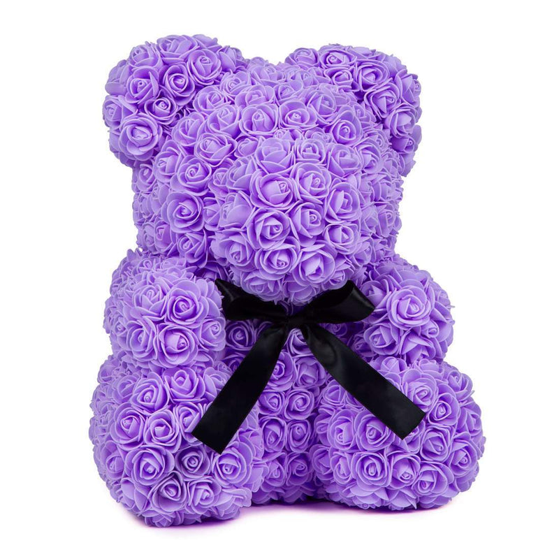 Purple Rose Teddy